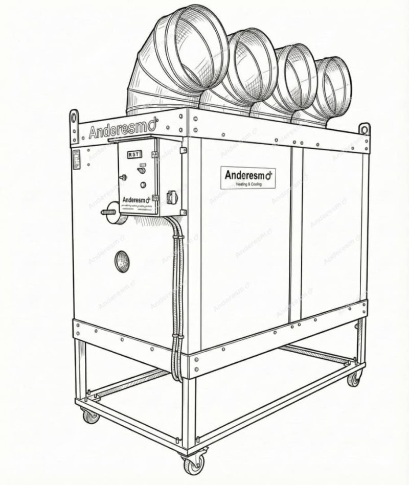 250000 بخاری صنعتی و هیتر گلخانه و مرغداری
